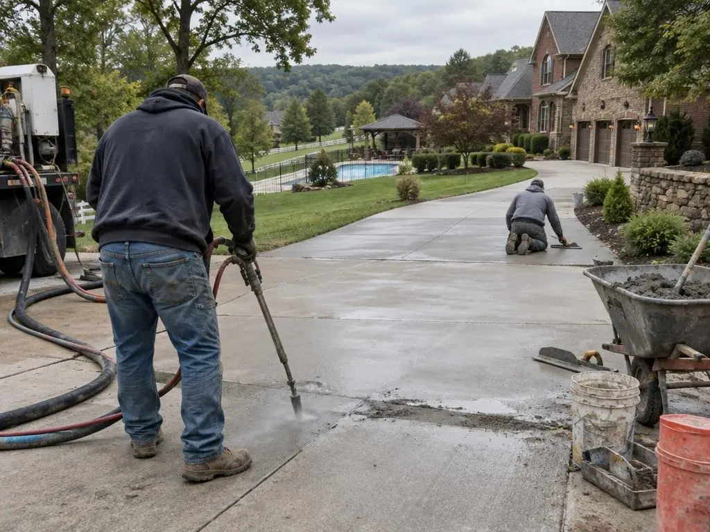 Concrete Repair & Leveling in Brentwood, TN